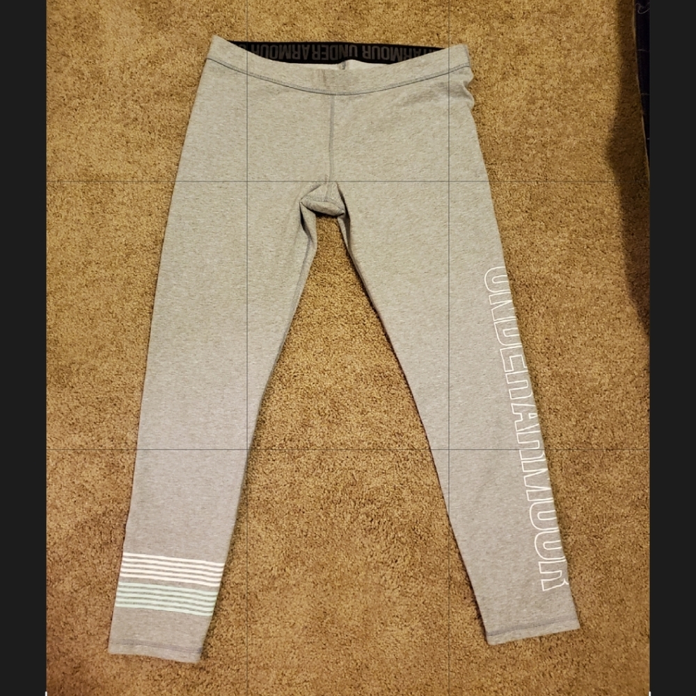 Woman's Grey Under Armour Leggings